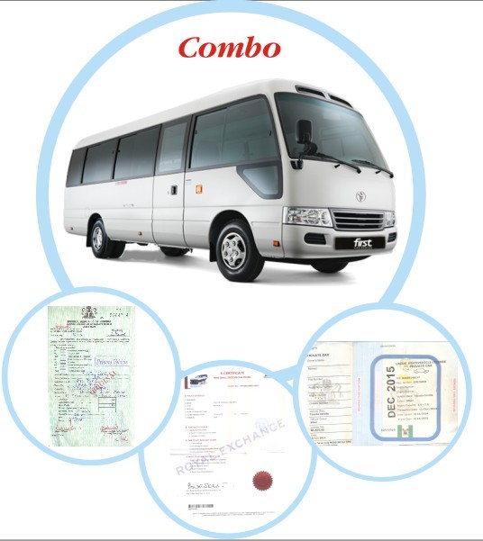 Combo Bus/Pickup Renewal (Vehicle License + Insurance + Road Worthiness)